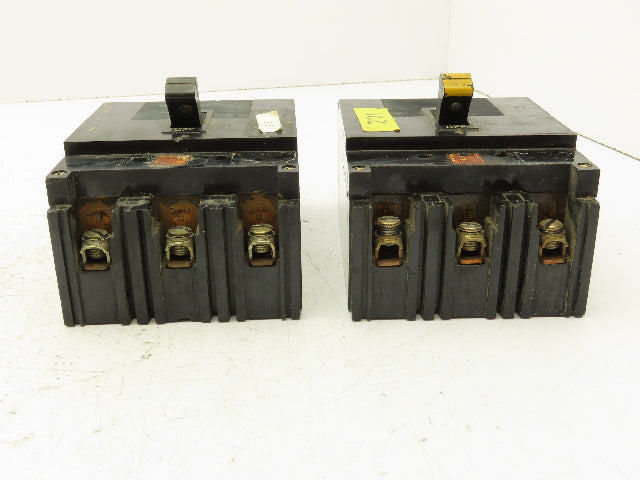 Square D ML-1 Circuit Breaker 70A 250V 3 Pole Lot Of 2
