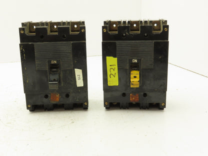 Square D ML-1 Circuit Breaker 70A 250V 3 Pole Lot Of 2