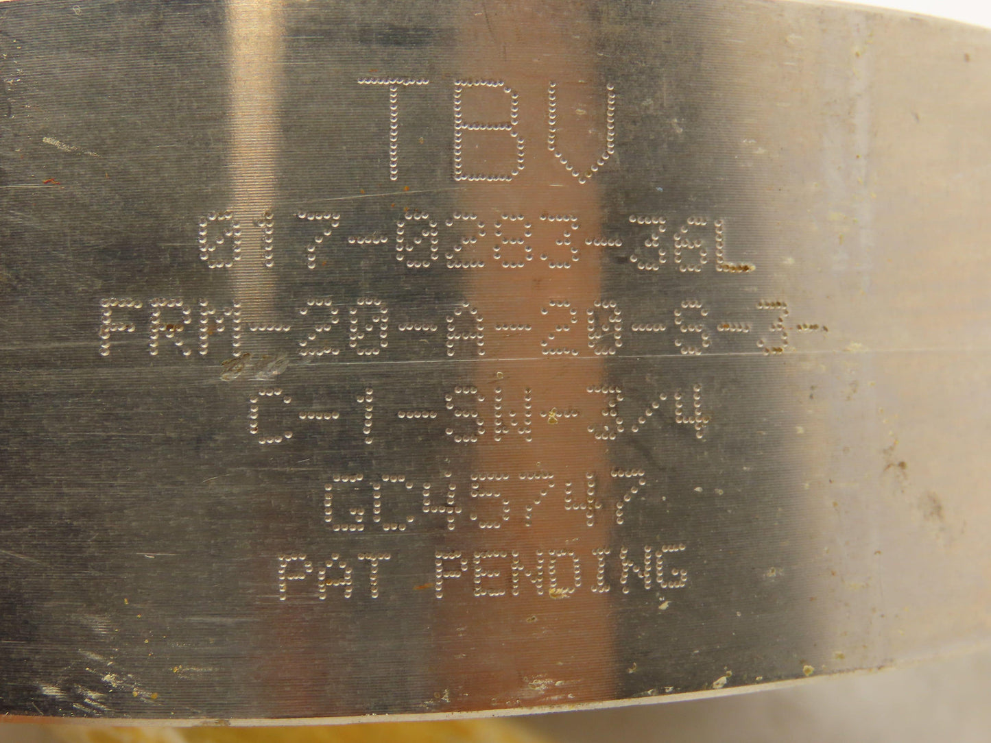 TBV FRM-20 Stainless Steel 2" ANSI Class 300 TEE 2x2x1/2" Pipe Flange Valve
