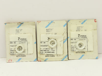 Neles Jamesbury RKN43XT Valve Repair Kit Xtreme PTFE Material Lot Of 3