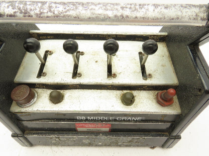 Telemotive LTX Crane Hoist Radio Remote Control 4 Lever 2 Button Model 8020