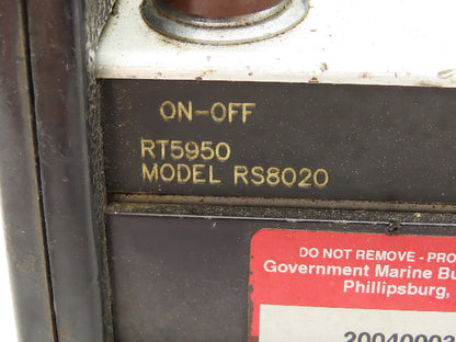 Telemotive LTX Crane Hoist Radio Remote Control 4 Lever 2 Button Model RS8020