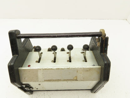 Telemotive LTX Crane Hoist Radio Remote Control 4 Lever 2 Button Model RS8020