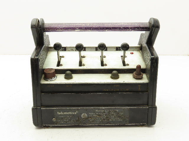 Telemotive LXT Crane Hoist Radio Remote Control 4 Lever 2 Button Model 8020