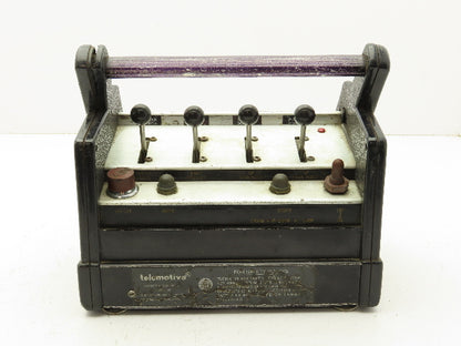 Telemotive LXT Crane Hoist Radio Remote Control 4 Lever 2 Button Model 8020