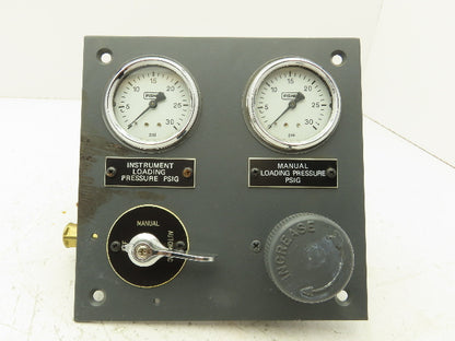 Fisher Controls 670GV-1 Panel-Mounted Loading Regulator Assembly 0-35PSI