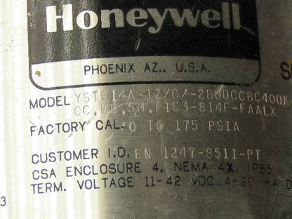 Honeywell YSTR14A ST3000 Smart Transmitter Diaphragm Seal 1/2" NPT