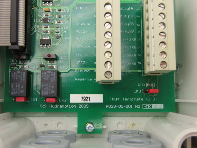 Hydramotion VP550 Viscosity Processor Control Unit Broken Screen