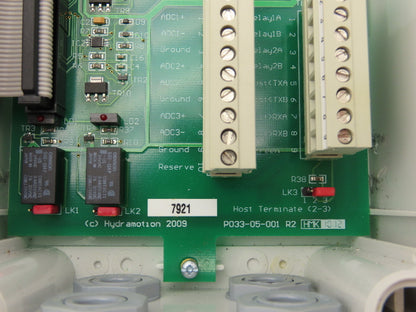 Hydramotion VP550 Viscosity Processor Control Unit Broken Screen