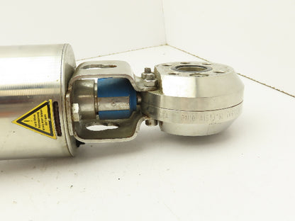 GEA 8880-0102-0100-0000 Pneumatic T-Smart Sanitary Butterfly Valve 1" PN10 316L
