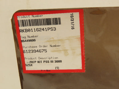 Flowserve PSS III Durametallic Split Seal Repair Kit 3" Seal Size