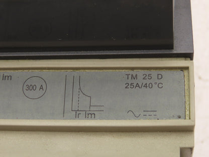 Schneider Electric TM 25 D 3-Pole Circuit Breaker 25A 600V