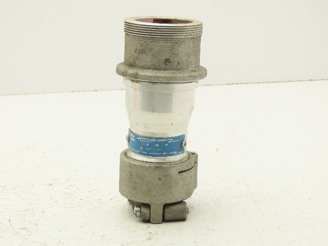 Crouse-Hinds APR3465 Arktite Female Connector Plug 30A 3-Wire 4-Pole 600VAC