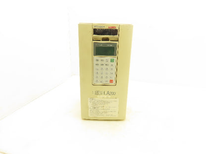 Mitsubishi FR-A240E-2.2K-UL Freqrol-A200 AC Drive 460VAC 6A 3PH 3HP