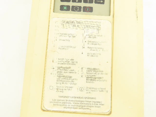 ABB ACS501-006-5-00P200000 Adjustable Frequency Drive VFD 480V 3Ph 5Hp