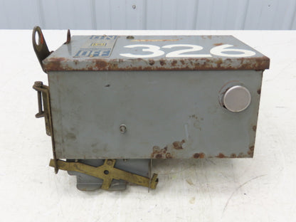 Square D PQ-3603 I-Line Busway Plug 30A 480V 15HP 3 Pole 3Ph Fusible