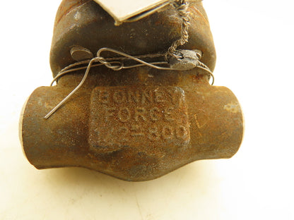Bonney Forge HL 48L-NACE 1/2" Stainless Bolted Piston Valve