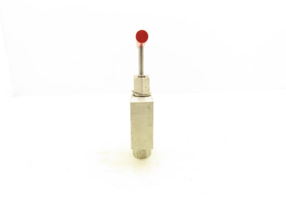 Sno-Trik SS-410-FPAR-G-STE Stainless High Pressure Angle-Pattern Needle Valve