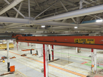 Cleveland Tramrail P&H 2 Ton Underhung Bridge Crane 42' 11" Span Magnetek Remote