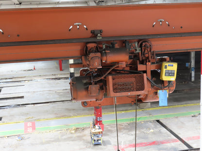 Cleveland Tramrail P&H 2 Ton Underhung Bridge Crane 42' 11" Span Magnetek Remote