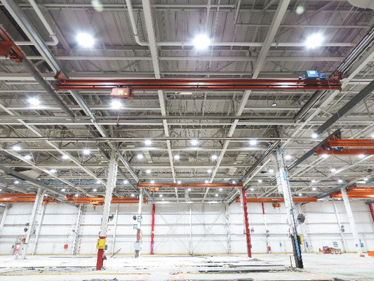 Cleveland Tramrail P&H 2 Ton Underhung Bridge Crane 42' 11" Span Magnetek Remote