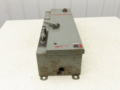 Cutler Hammer A30CDA0 Combination Motor Starter 10Hp 480V 3Ph Size 1 Fused