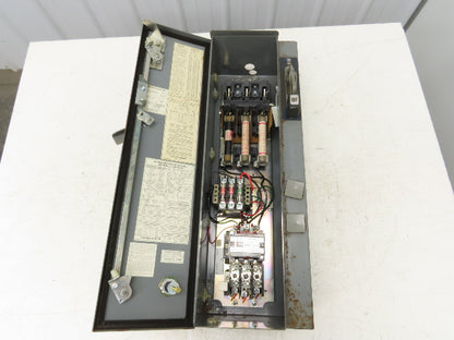 Cutler Hammer A30CDA0 Combination Motor Starter 10Hp 480V 3Ph Size 1 Fused