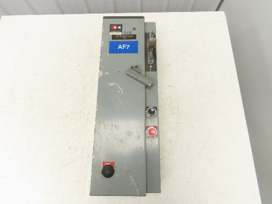 Cutler Hammer A30CDA0 Combination Motor Starter 10Hp 480V 3Ph Size 1 Fused