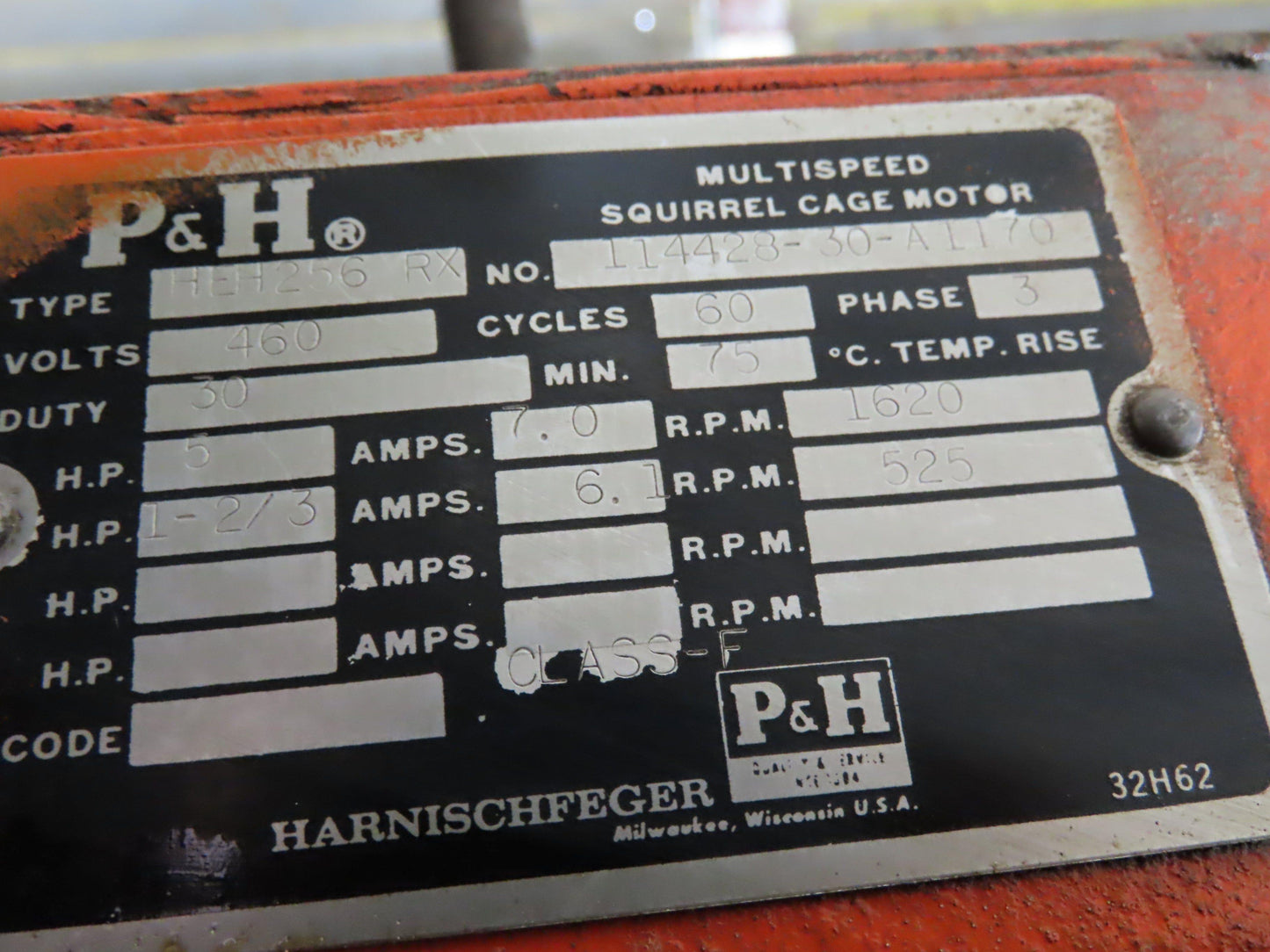 Cleveland Tramrail P&H 3 Ton Underhung Bridge Crane 45' 10" Span w/Remote