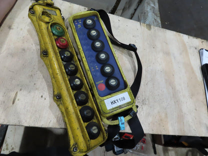 Cleveland Tramrail P&H 3 Ton Underhung Bridge Crane 45' 10" Span w/Remote