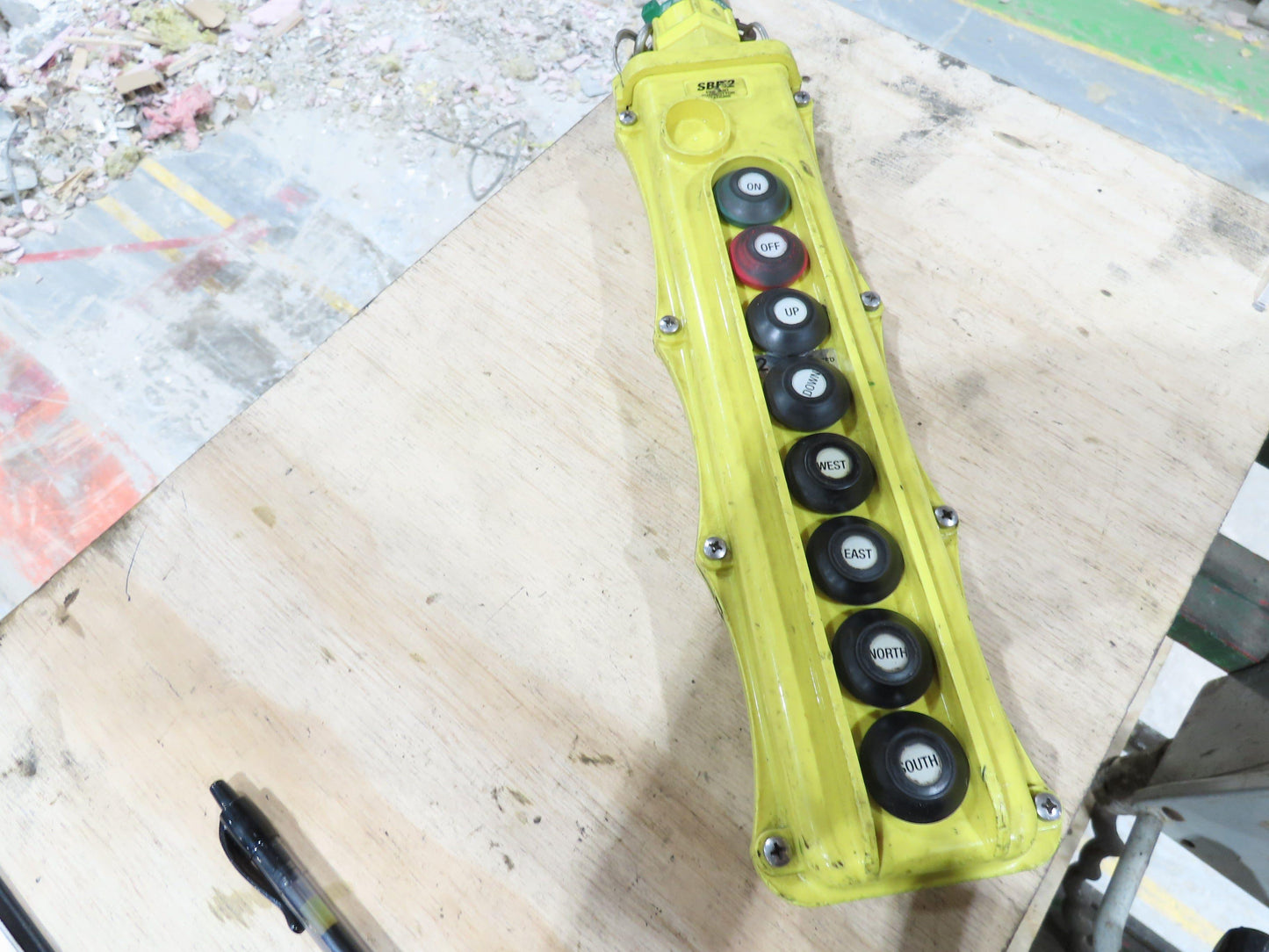 Cleveland Tramrail P&H 7.5 Ton Double Girder Underhung Bridge Crane 45' 10" Span