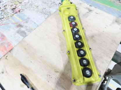 Cleveland Tramrail P&H 7.5 Ton Double Girder Underhung Bridge Crane 45' 10" Span