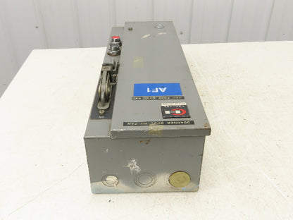 Cutler Hammer A30CGT0 Combination Motor Starter 10Hp 480V 3Ph Size 1 Fused