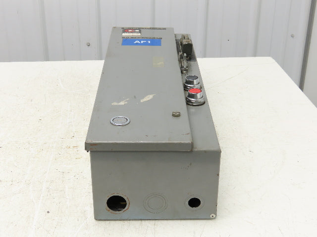 Cutler Hammer A30CGT0 Combination Motor Starter 10Hp 480V 3Ph Size 1 Fused