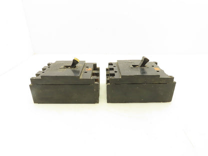 Square D 989370 Circuit Breaker 70A 3 Pole 250V Lot of 2