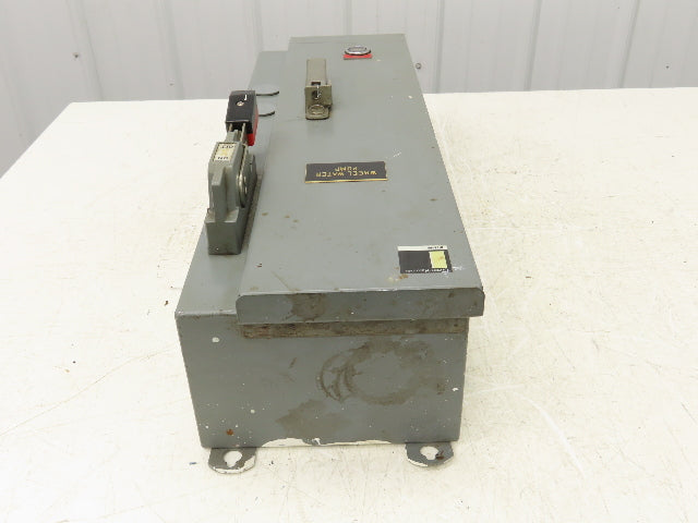 Cutler Hammer A30CDA0 Combination Motor Starter 10Hp 480V 3Ph Size 1 Fused