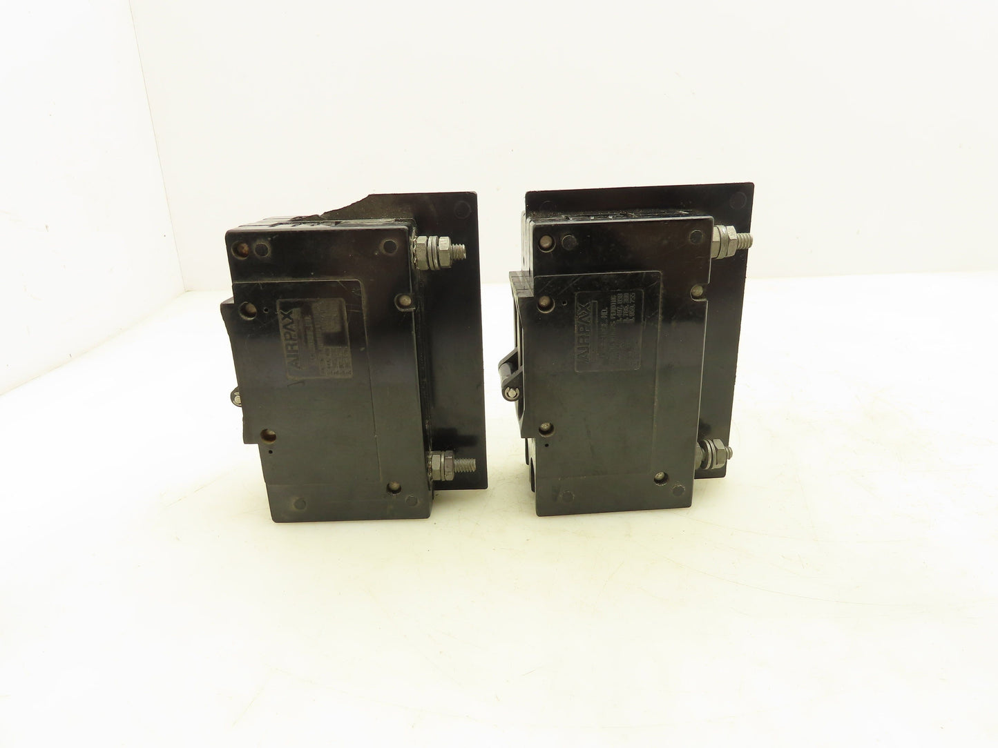 Airpax 229-2-1-61F-8-9-10 Circuit Breaker 2 Pole 10A 480V Lot of 2
