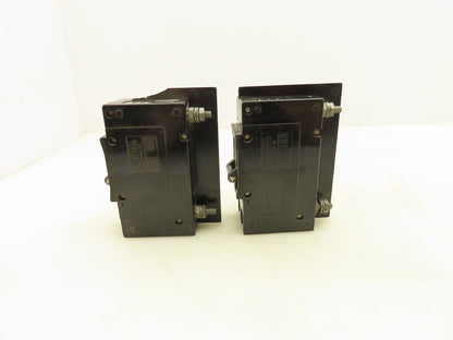 Airpax 229-2-1-61F-8-9-10 Circuit Breaker 2 Pole 10A 480V Lot of 2