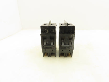 Airpax 229-2-1-61F-8-9-10 Circuit Breaker 2 Pole 10A 480V Lot of 2