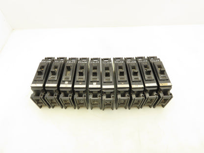 General Electric TE111020 Circuit Breaker 20A Single Pole 125V Lot of 10