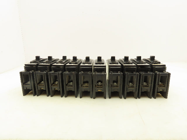 General Electric TE111020 Circuit Breaker 20A Single Pole 125V Lot of 10