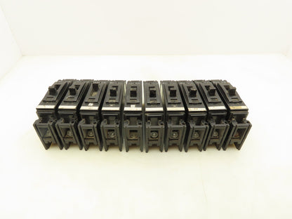 General Electric TE111020 Circuit Breaker 20A Single Pole 125V Lot of 10