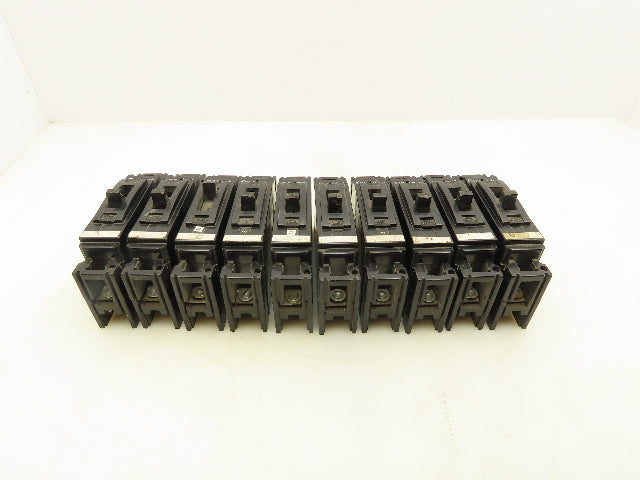 General Electric TE111020 Circuit Breaker 20A Single Pole 125V Lot of 10