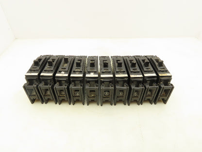 General Electric TE111020 Circuit Breaker 20A Single Pole 125V Lot of 10