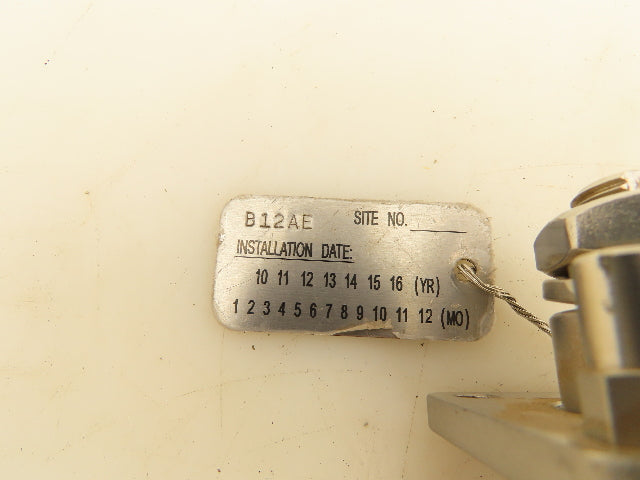 B12AE 600 CWP Brass Ball Valve Stainless Extension 2" NPT