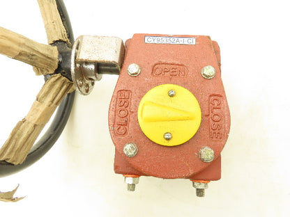 CY95352A-I-CI Worm Gear Gearbox 40:1 Quarter Turn Operator Butterfly Valve