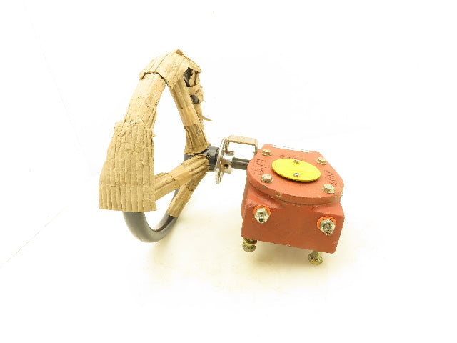 CY95352A-I-CI Worm Gear Gearbox 40:1 Quarter Turn Operator Butterfly Valve