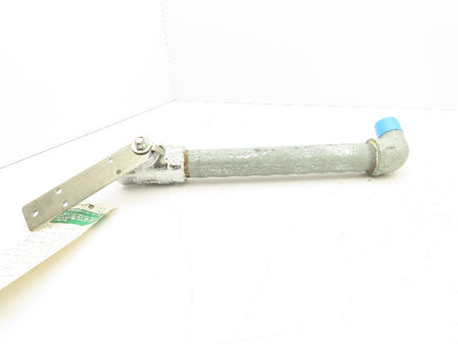 Encon 01-0522-45 Emergency Shower Station Stay Open Brass Valve 30 GPM