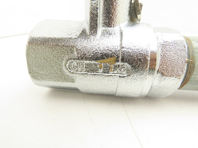 Encon 01-0522-45 Emergency Shower Station Stay Open Brass Valve 30 GPM