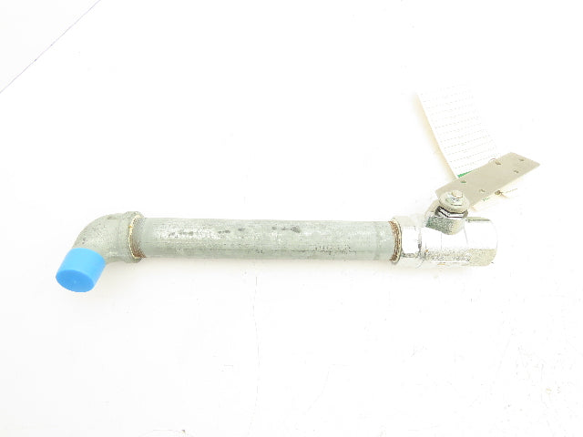 Encon 01-0522-45 Emergency Shower Station Stay Open Brass Valve 30 GPM